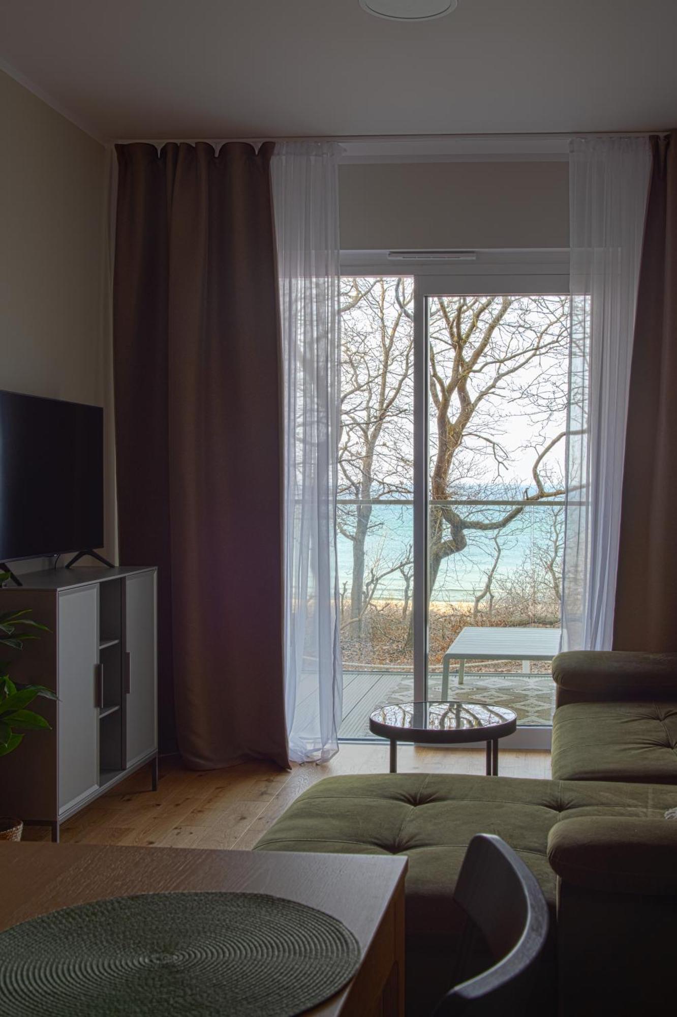 Apartament 018 Tuz Przy Plazy Z Tarasem I Parkingiem Perlowa Przystan Sianozety Exteriör bild